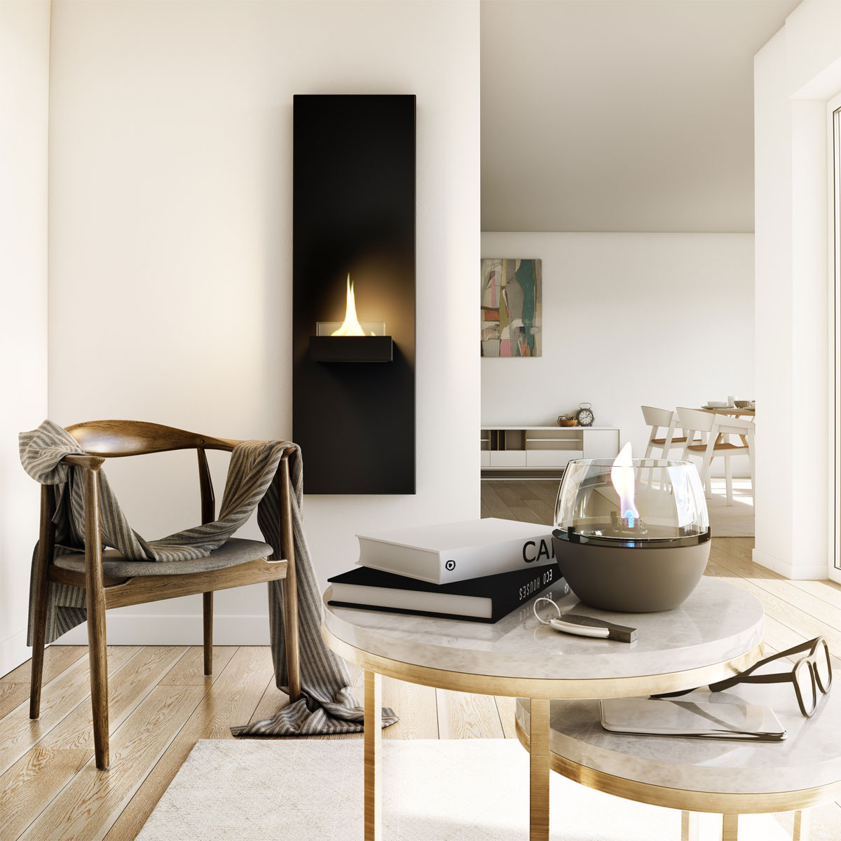 Tenderflame Wandkamin Rock Bild 3