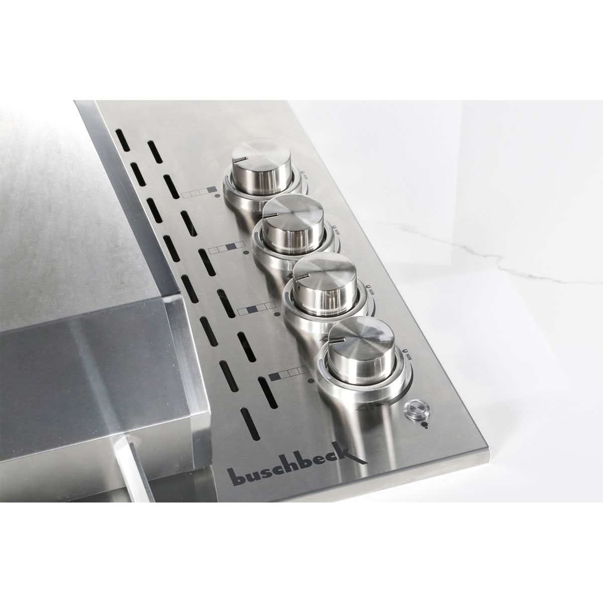 Buschbeck Outdoorküche Sheffield 253x110x143cm Keramikverkleidung weiß Bild 9