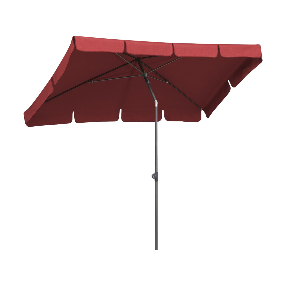 Schneider Schirme Sonnenschirm AQUILA 225 x 120 cm dunkelrot Bild 2