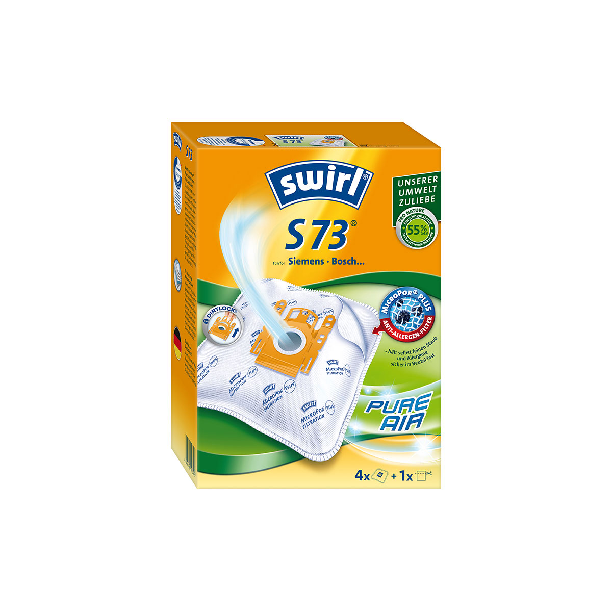 Staubsauger-Beutel S 73 EcoPor