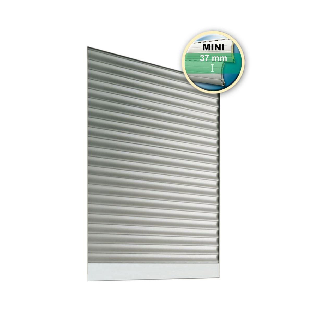 Schellenberg Rolladen Komplett-Set Mini 80 x 100 grau Bild 1