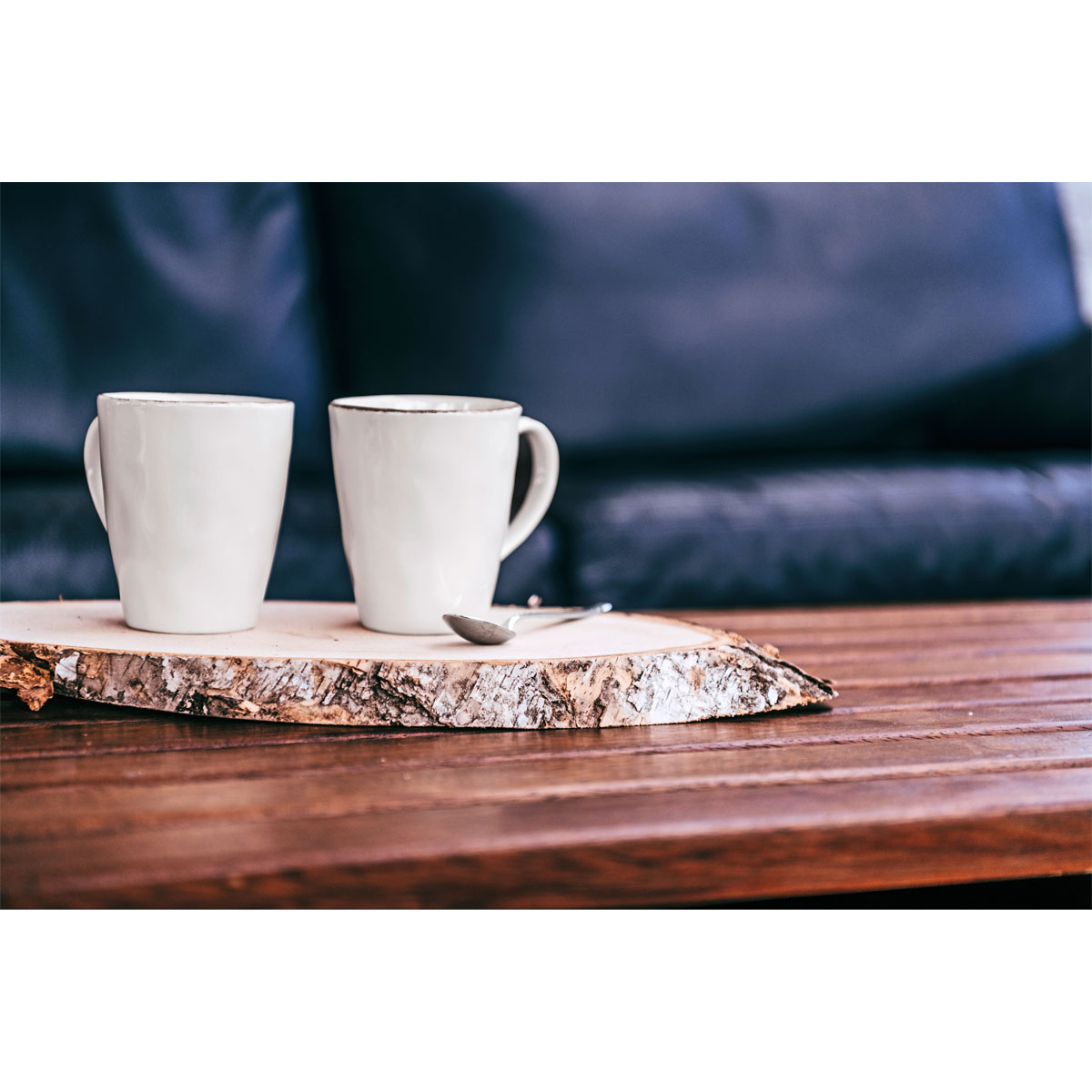 Birkenscheibe oval Durchmesser 18-20 cm Bild 2