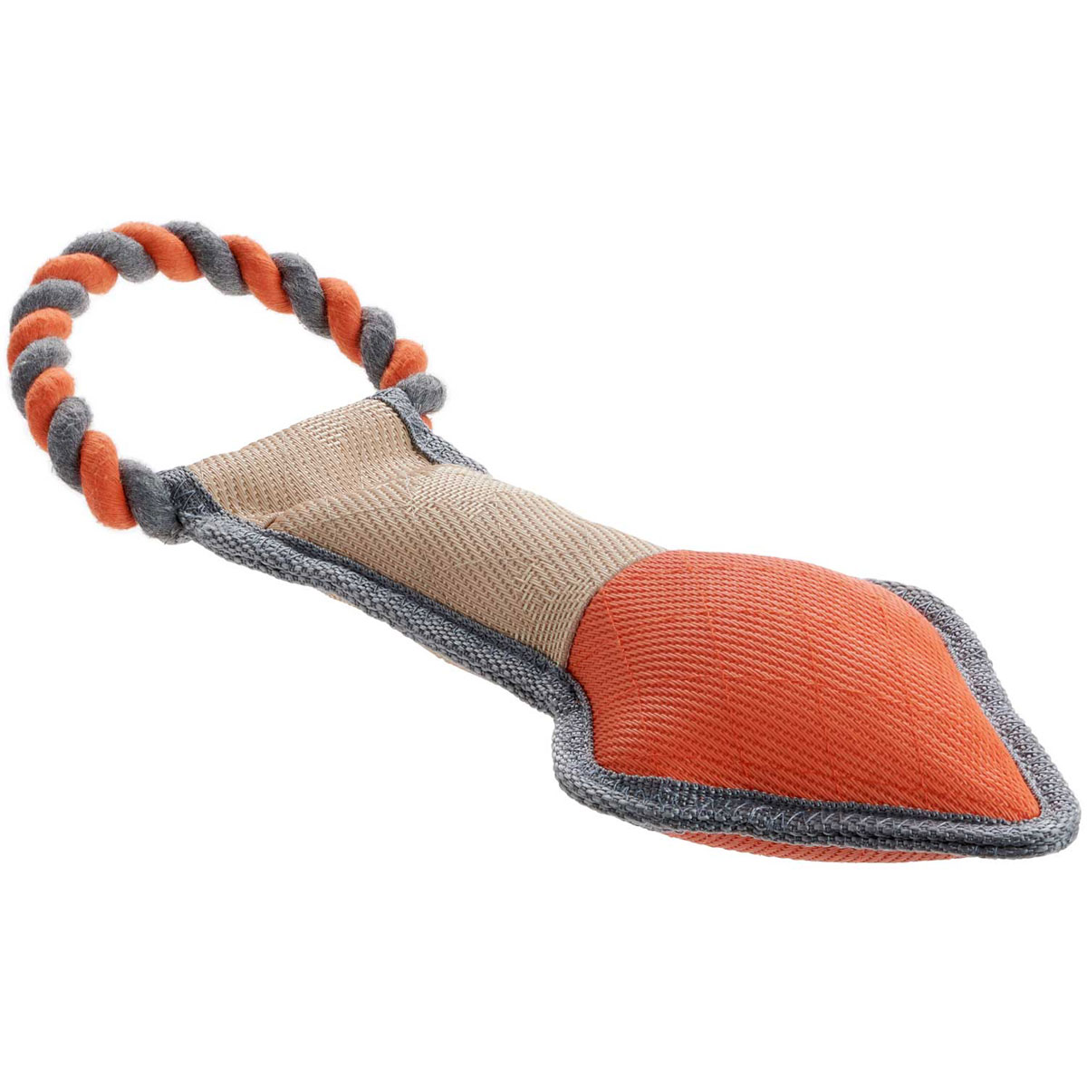 Hundespielzeug „Tough Pombas Pfeil“, orange, 35 cm
