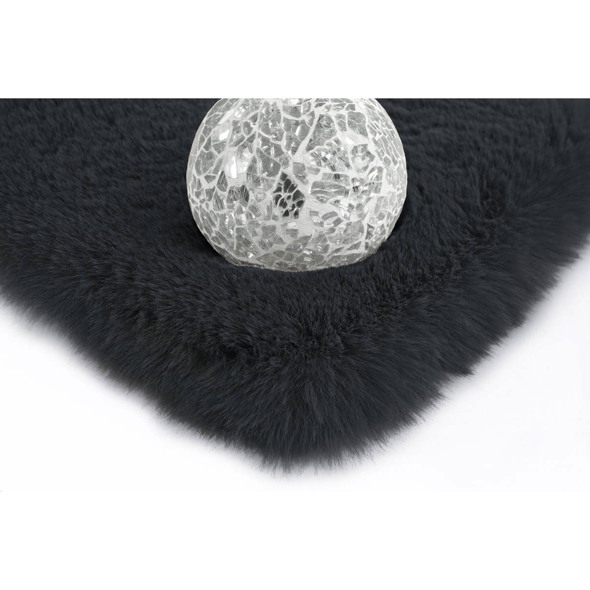 Hochflorteppich „Rabbit 100“, anthrazit  Bild 3