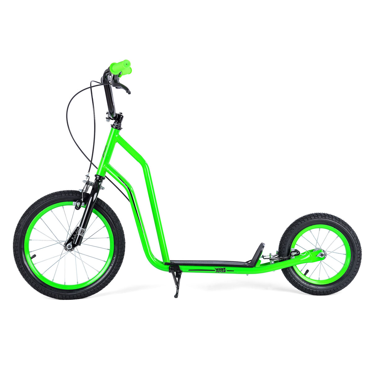 Xootz Roller BMX Scooter Snake 123x64x84cm Grün