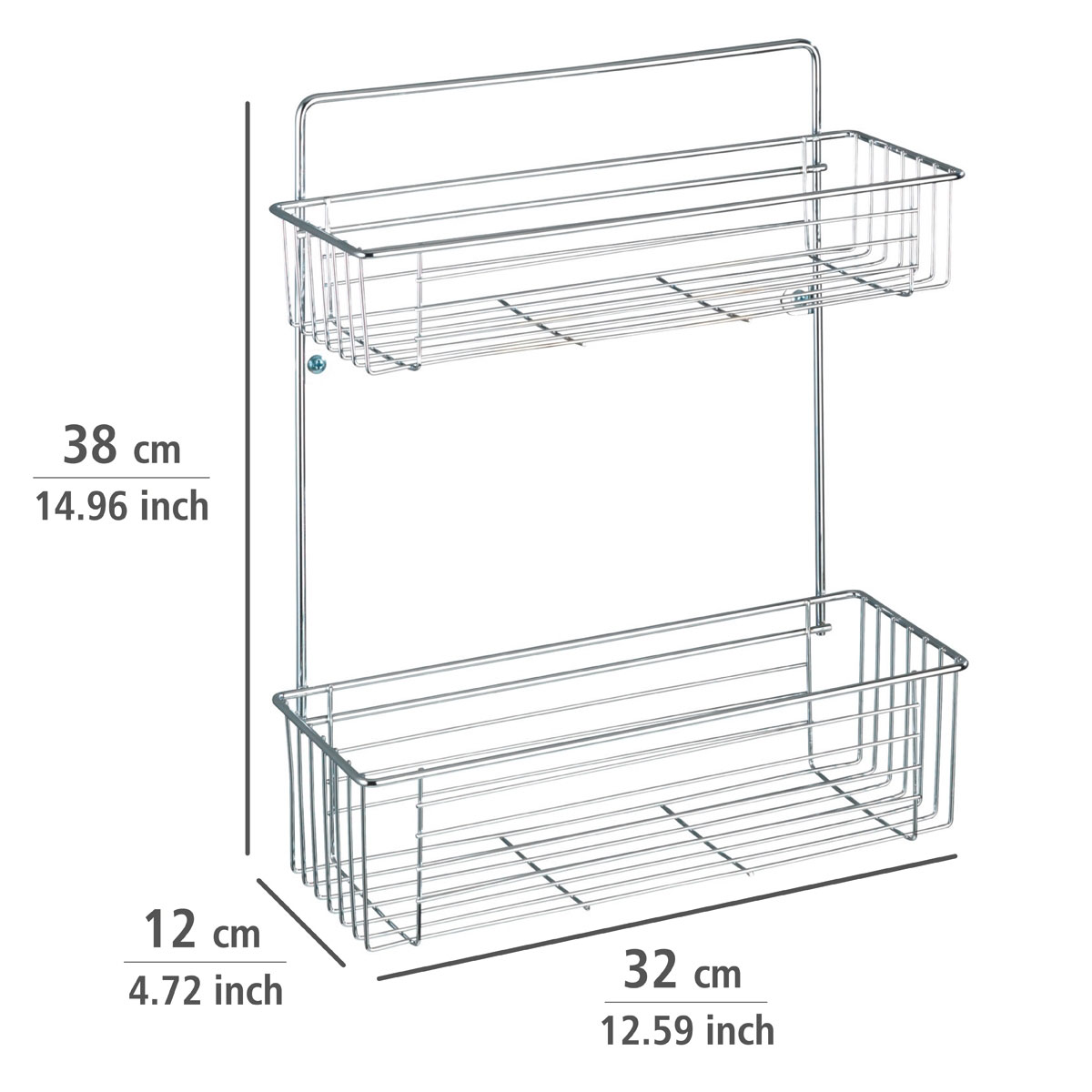 Wenko Exklusiv Wandregal Avesta chrom Bild 4