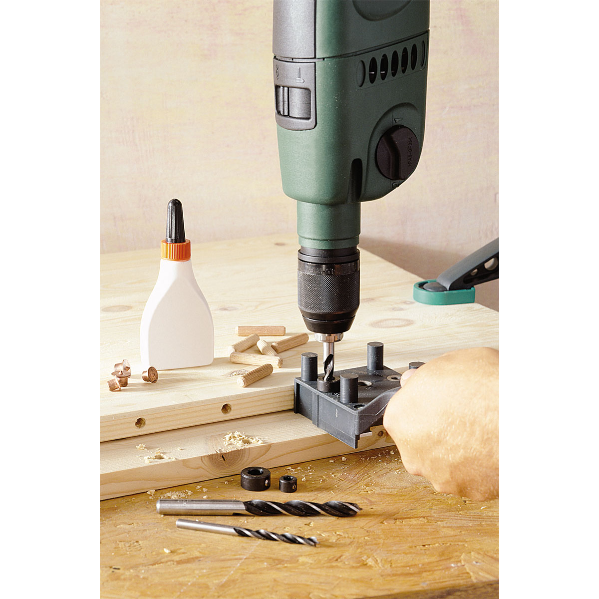Wolfcraft  Universal-Meisterdübler-Set Bild 6