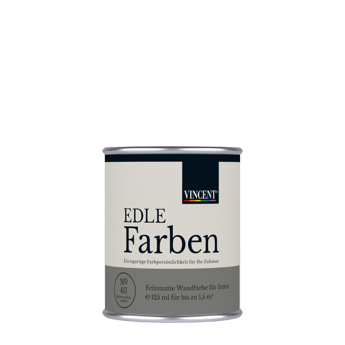 Vincent  Wandfarbe EDLE Farben Mitternachtstraum matt 0,125 L