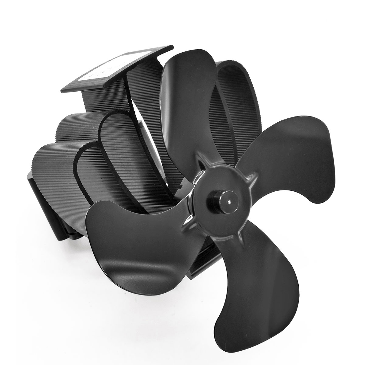 Ofenventilator schwarz 17 x 13 x 18 cm Bild 2