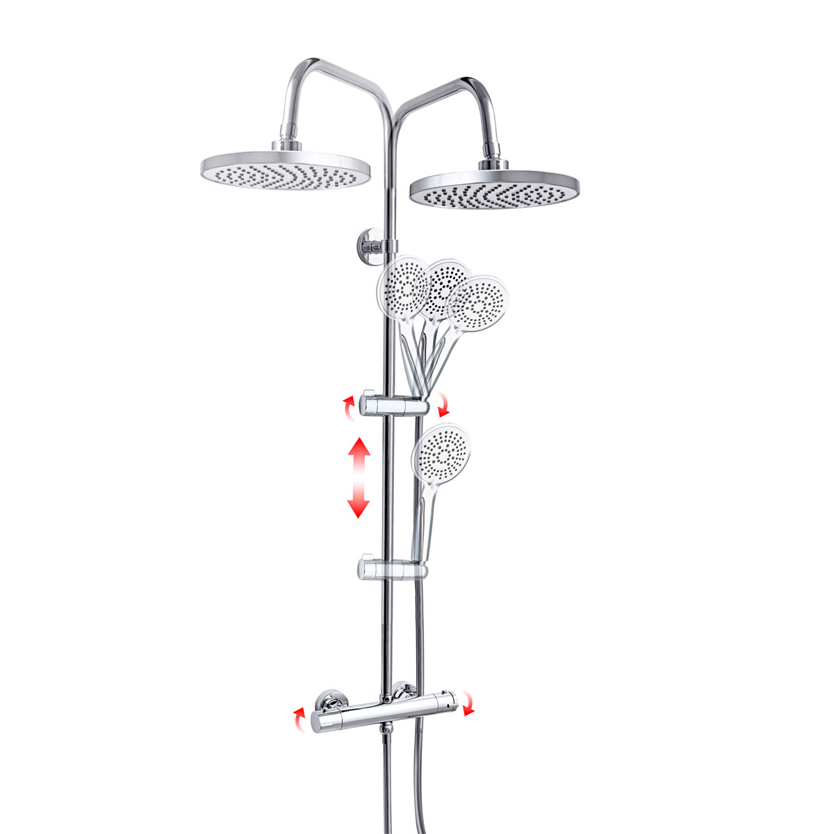 Valblue Überkopfbrause-Set Praia Bild 2