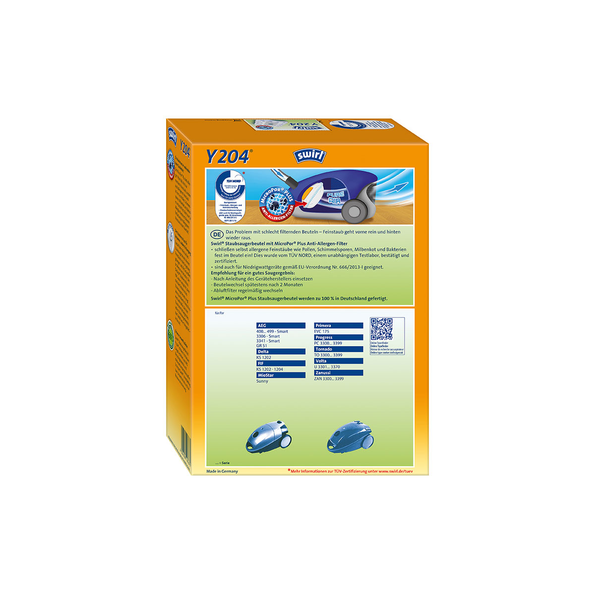 Staubsauger-Beutel Y 204 EcoPor Bild 2
