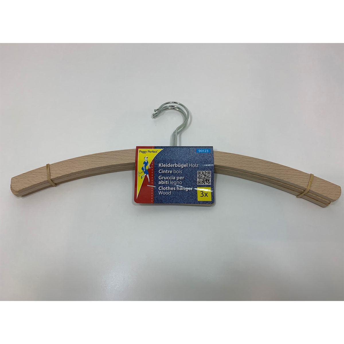 Peggy-Perfect Kleiderbügel ohne Steg 3er-Set Bild 1