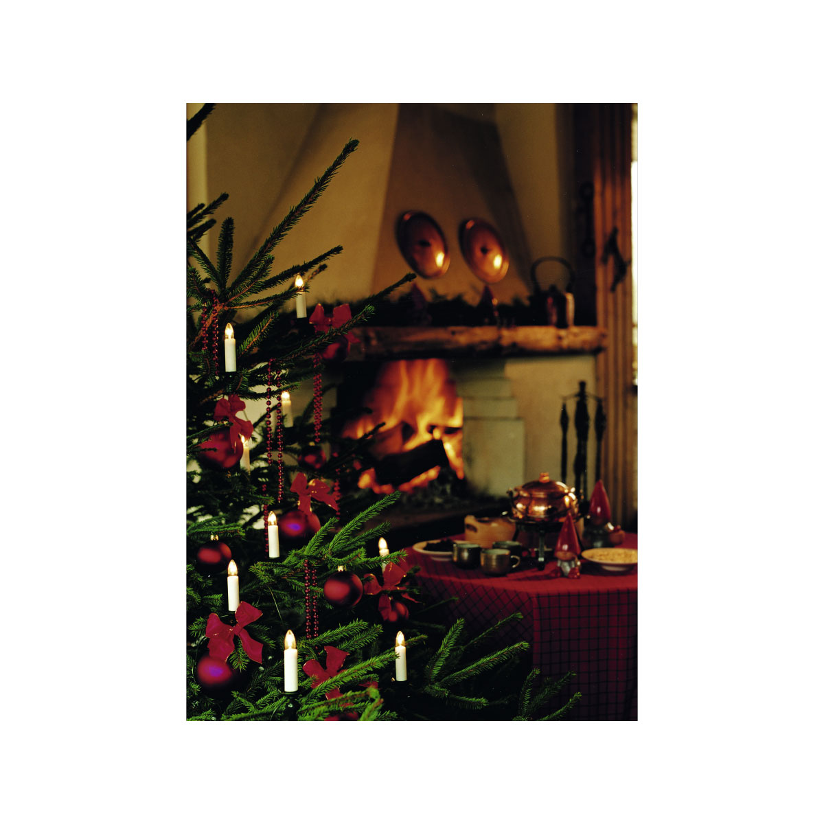 Konstsmide Kerzen-Baumkette 25 Topbirnen 12,5 m Bild 2