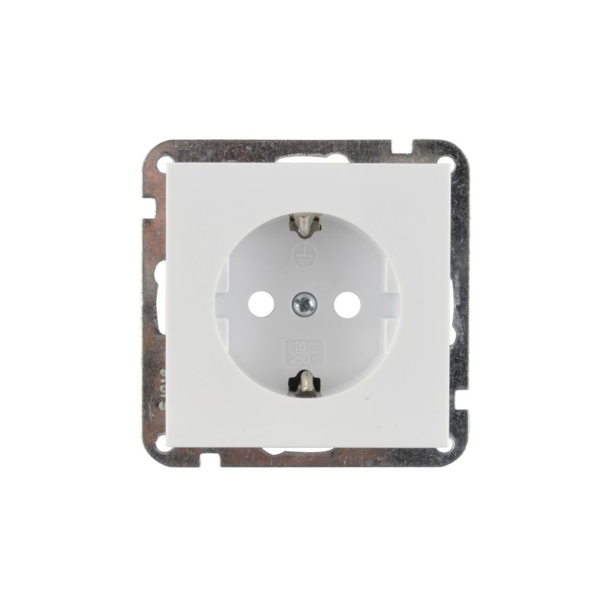 Unitec Steckdose m. KiSi ultraweiß Imola