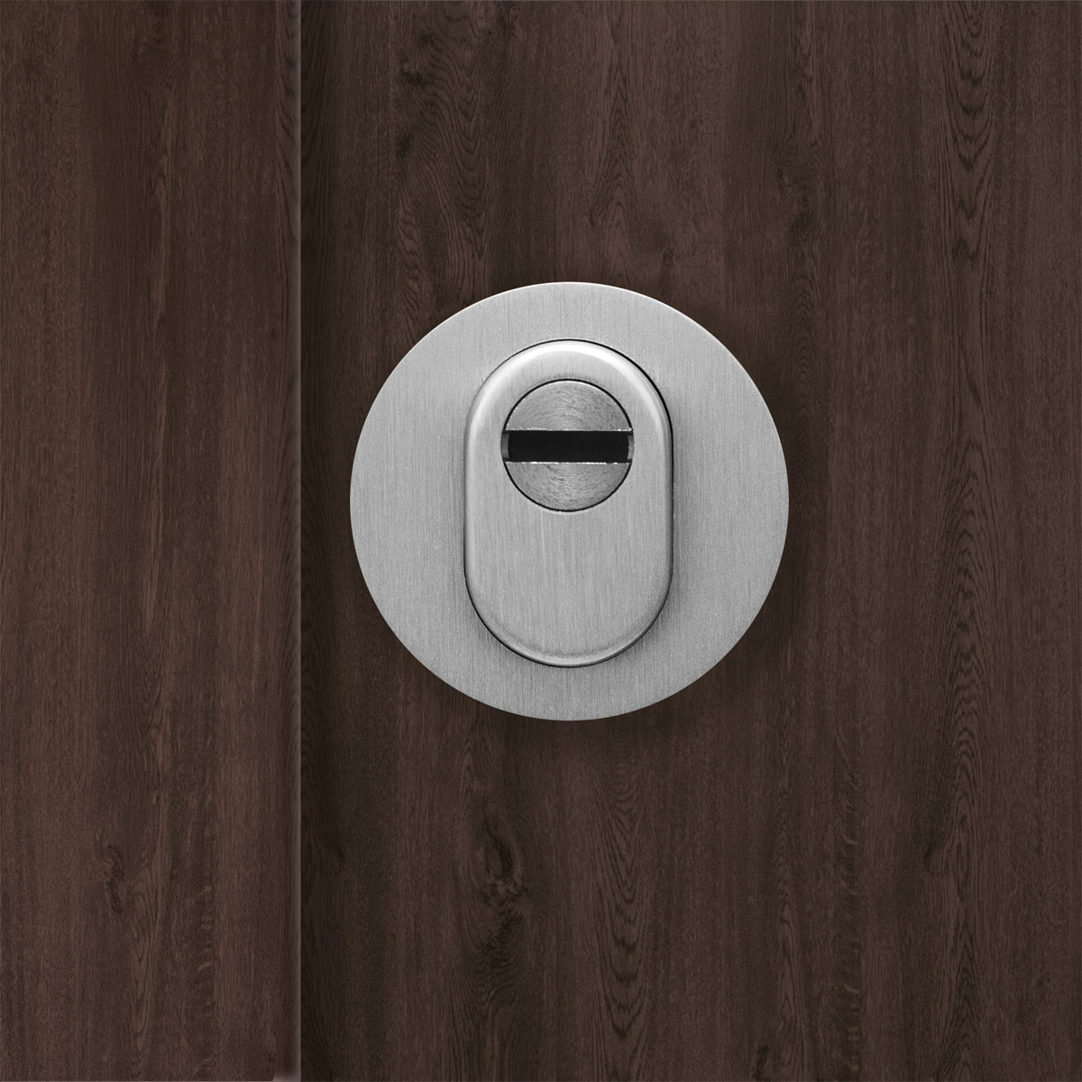 SplenDoor  Premium-Haustür Passivedoor Aalborg energiesparend nussbaum 100 x 200 cm links Bild 9