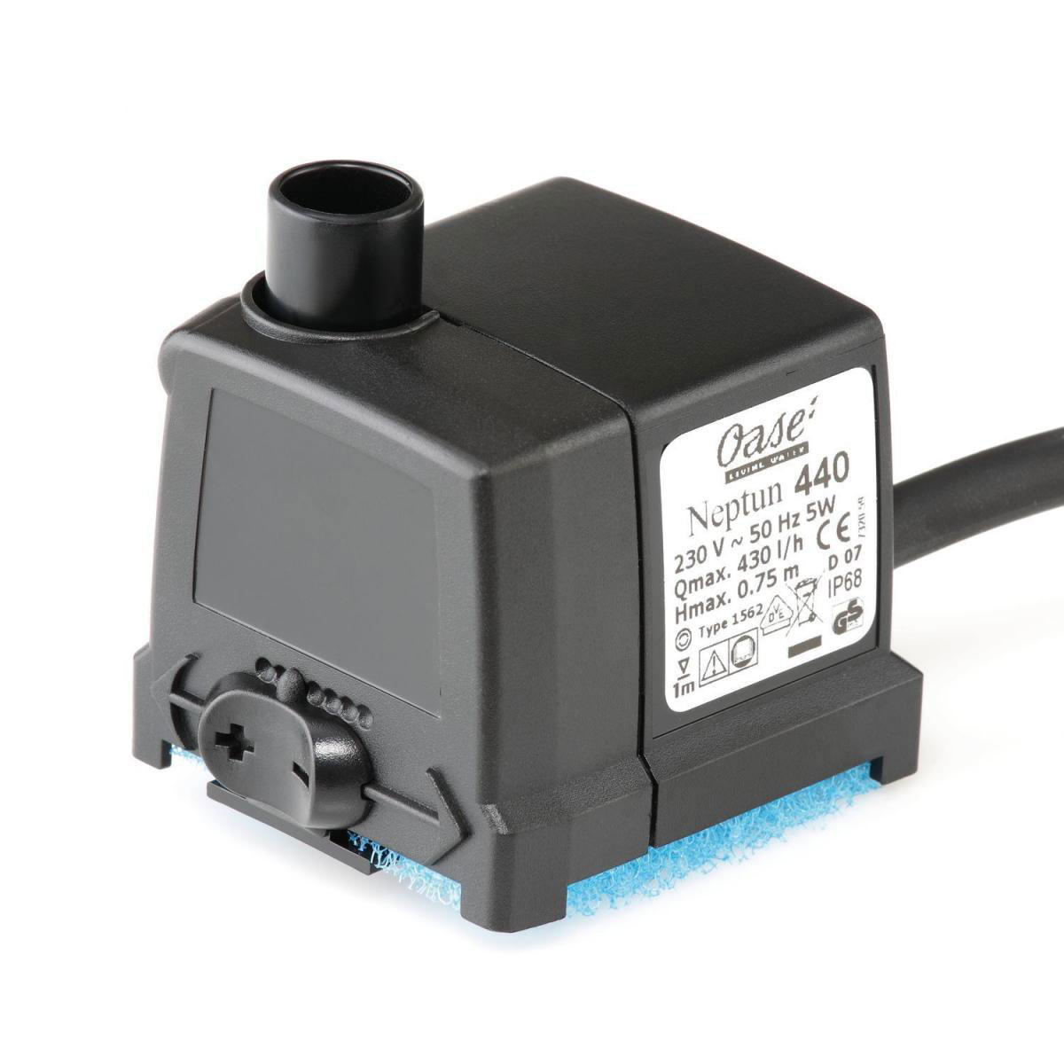 Oase Aquarius Brunnenpumpe Neptun 440 10 m Kabel