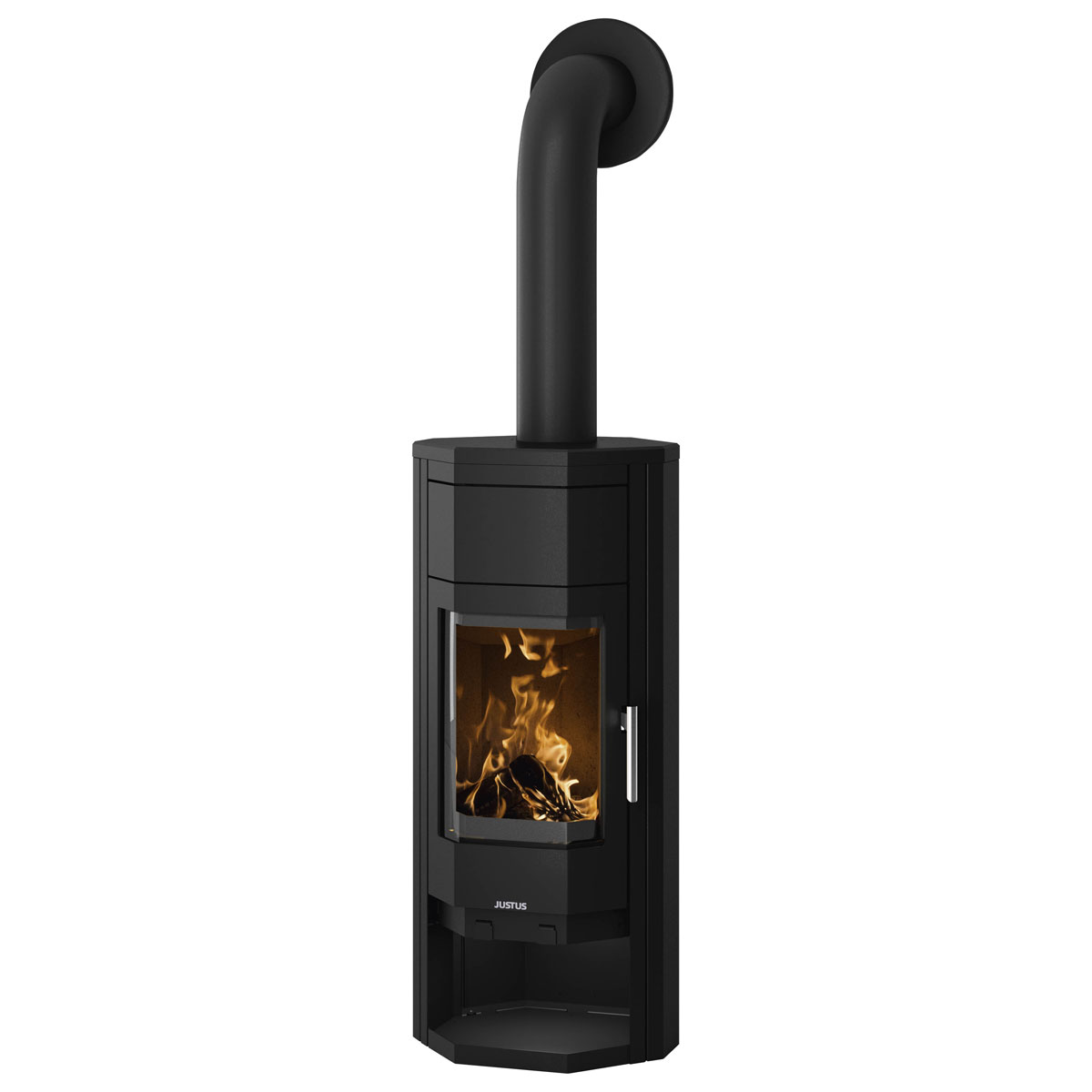 Kaminofen Usedom 5 W+ 2.0 Stahl Schwarz Bild 1