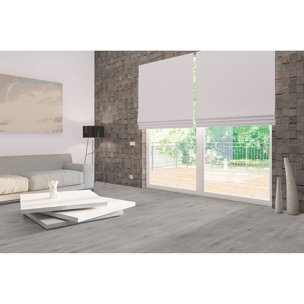 Indo Wandverkleidung Teak ClassicCube Java 10er-Set Bild 3