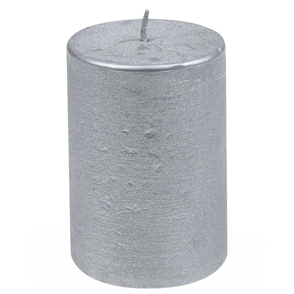 Stumpen Rustic-Glanz 100 mm silber