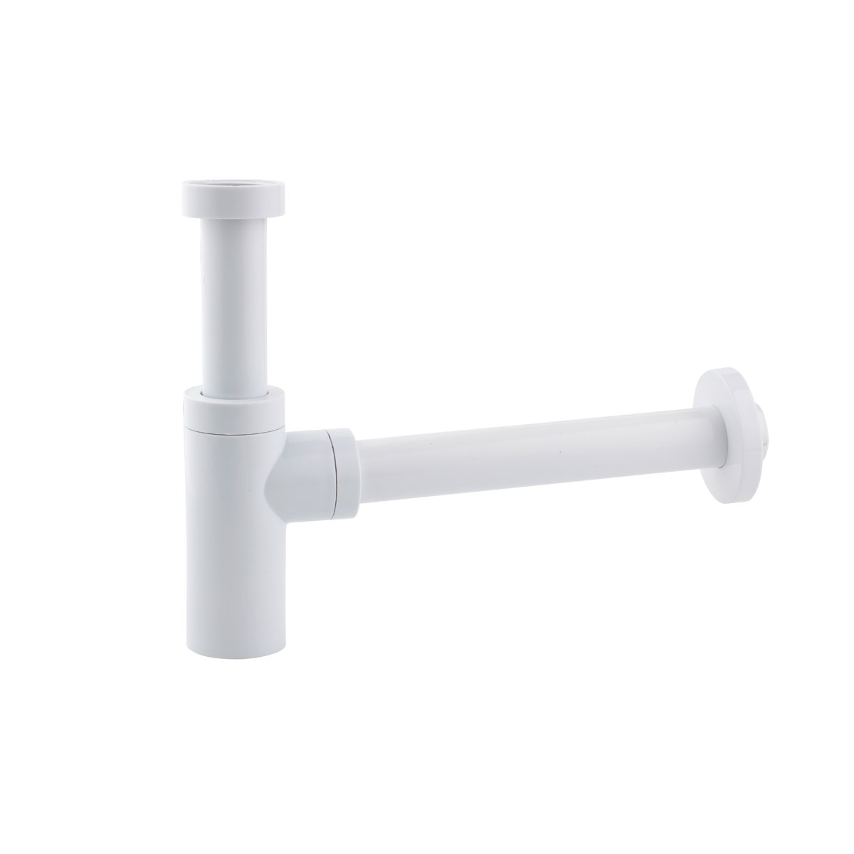 Kirchhoff Flaschensiphon weiß 1 1/4" x 32 mm rund