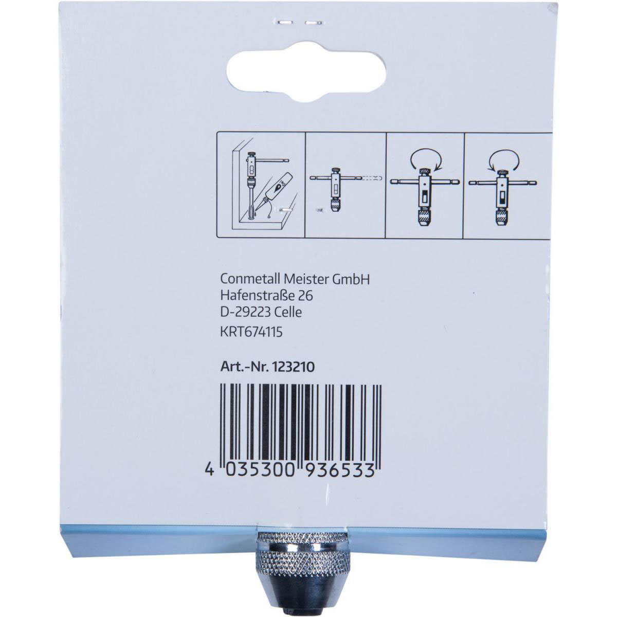 Krone Wergzeughalter für Gewindebohrer M3 Bild 3