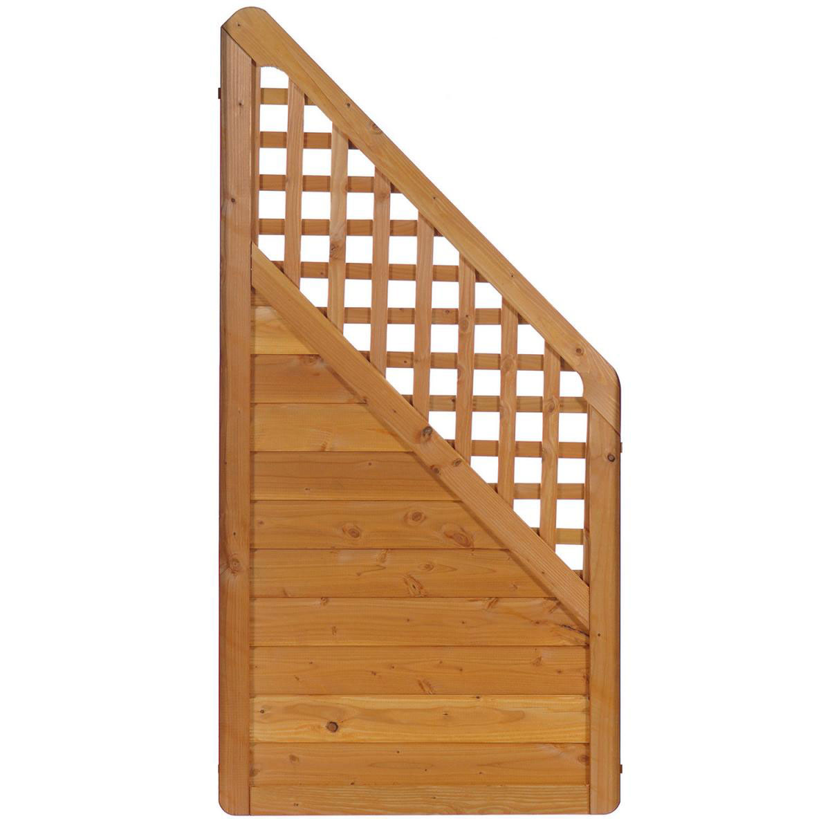 Zaunserie Mainau Anschluss rechts 90 x 180/95 cm