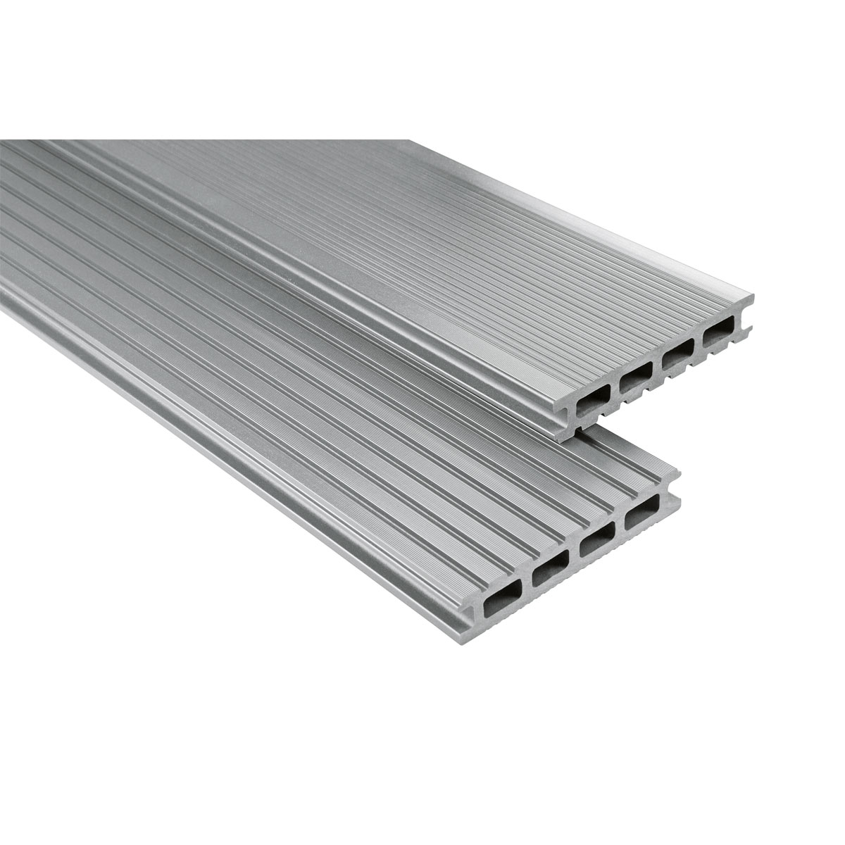 Kovalex WPC-Terrassenpaket matt grau 400 x 300 cm Bild 1