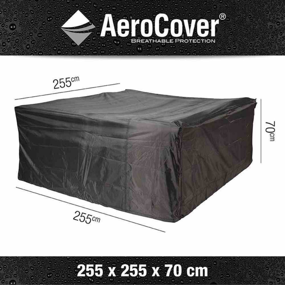 Schutzhülle Aero Cover für Lounge-Sets 255 x 255 x 70 cm Bild 6