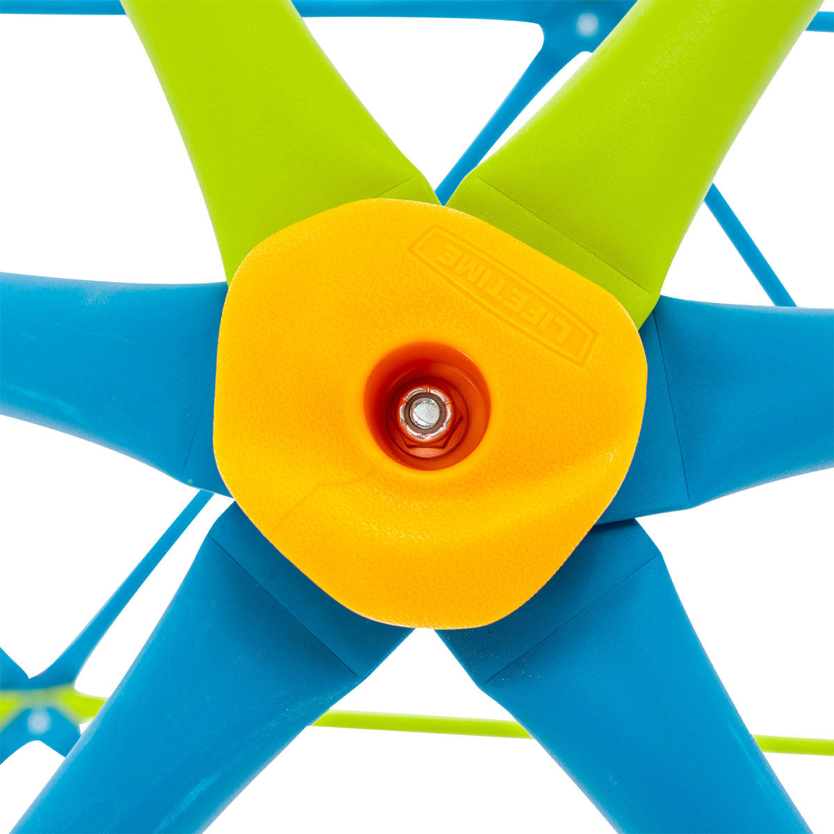 Lifetime Klettergerüst Geodome 238x238x223cm Blau Lime Bild 11