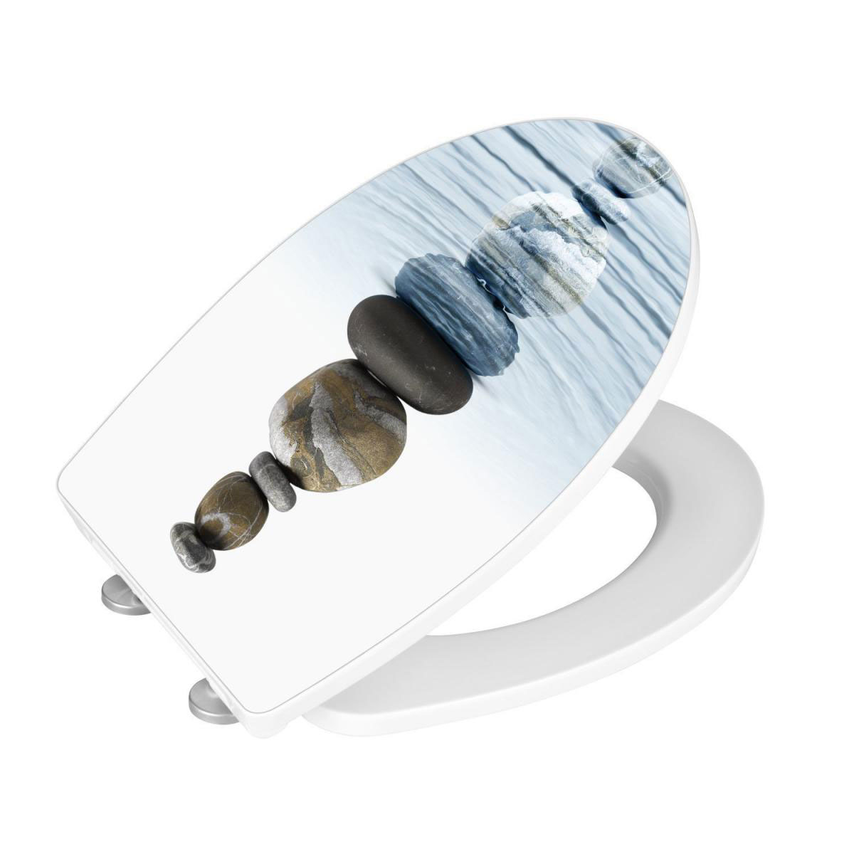 Wenko Premium WC-Sitz Meditation antibakteriell mit Absenkautomatik Bild 6