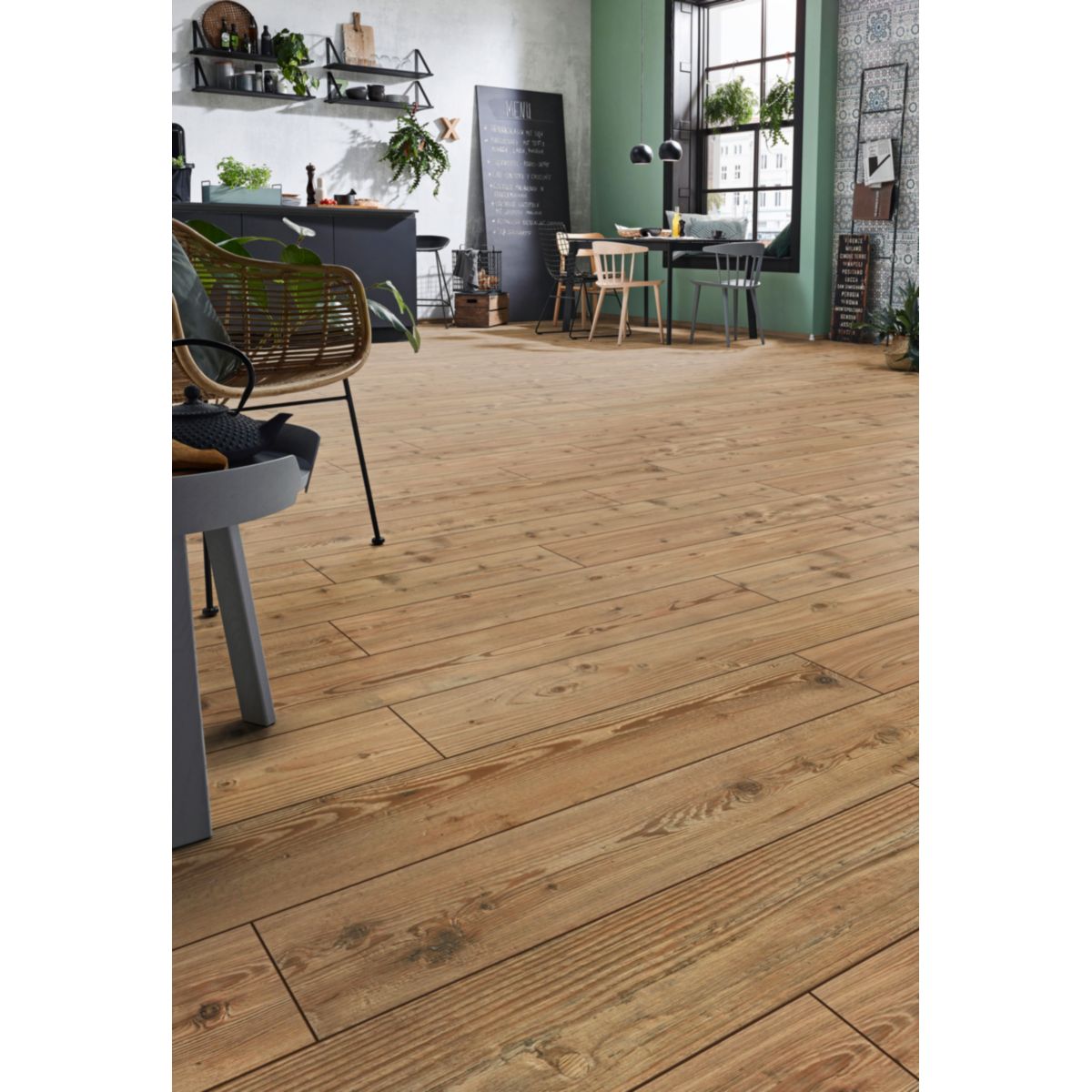  Laminatboden Ambiente Steinkiefer Mediterran 138x19,3 cm Bild 2