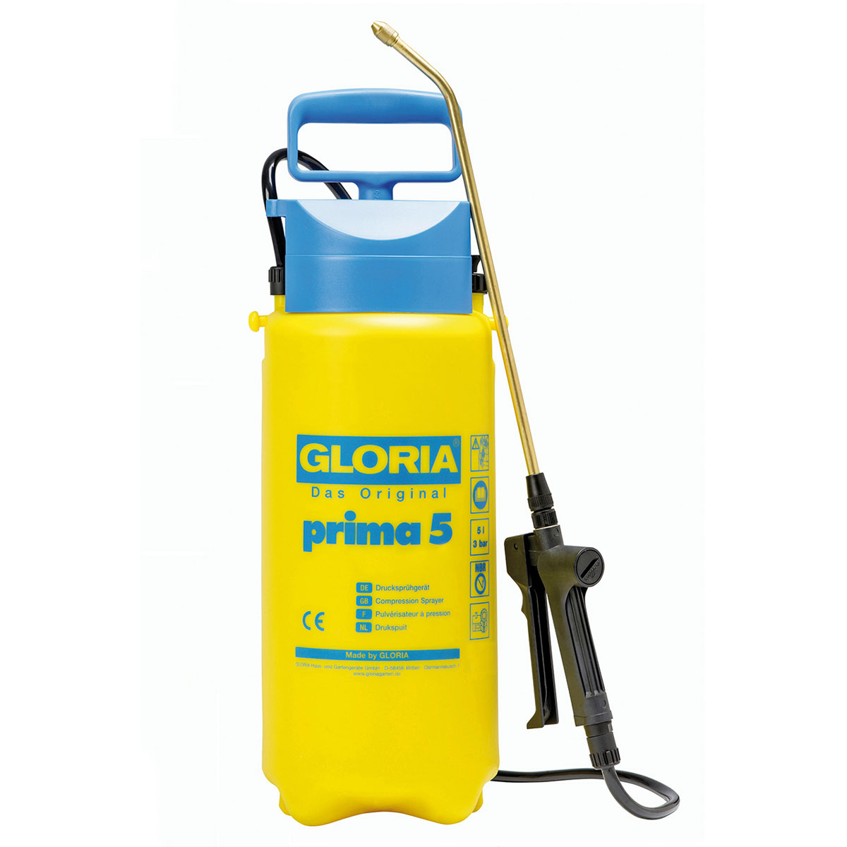 Gloria Drucksprüher Prima 5 5 L inkl Messing-Lanze