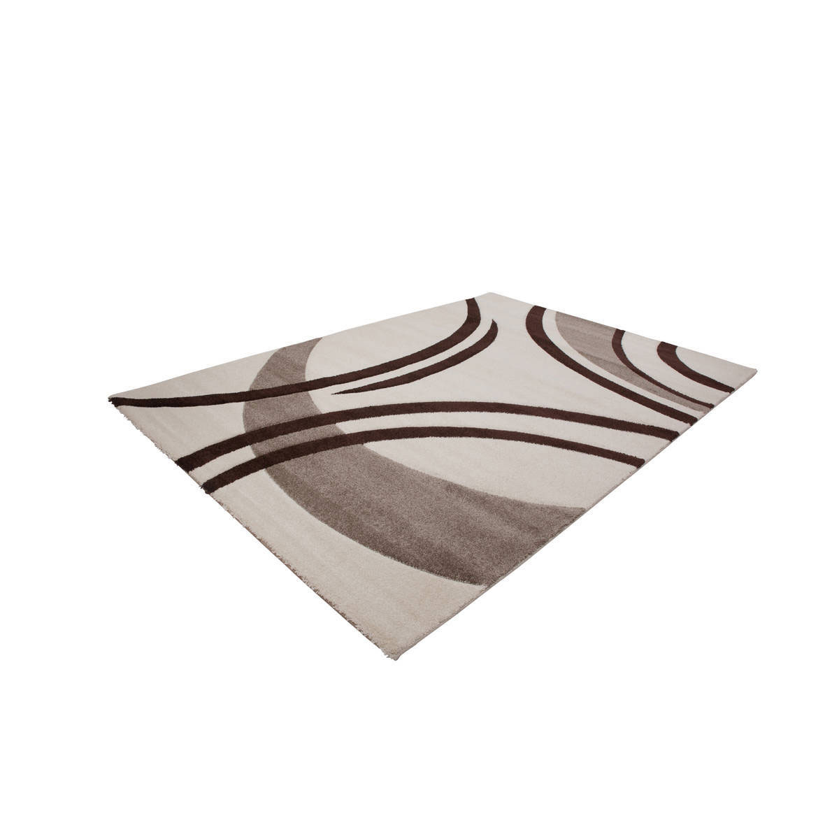 Hochflorteppich „Rabbit Animal 400“, elfenbein/taupe/weiß Bild 3