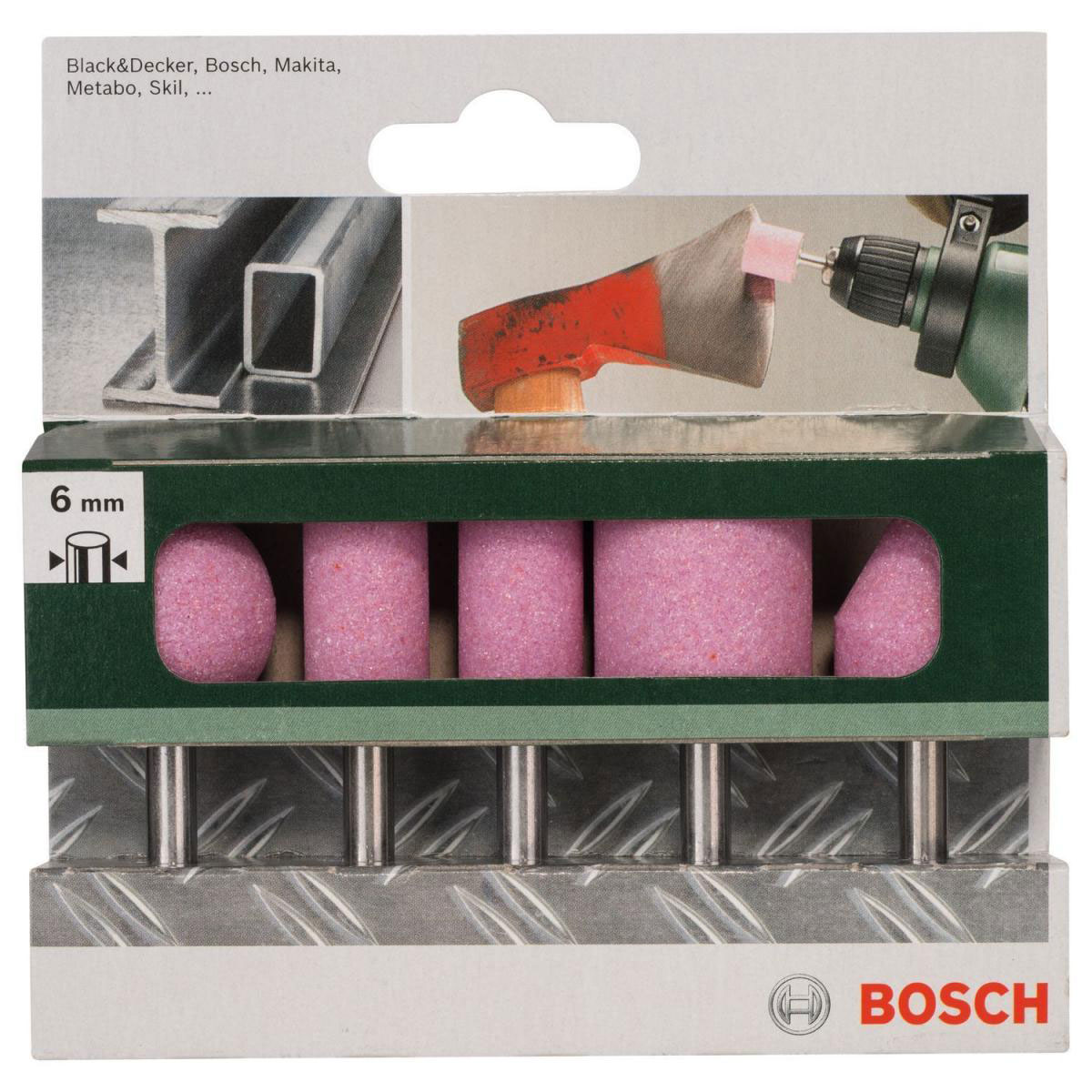 Bosch  DIY Schleifstifte-Set 6 mm 60 mm 5- teilig  Bild 2