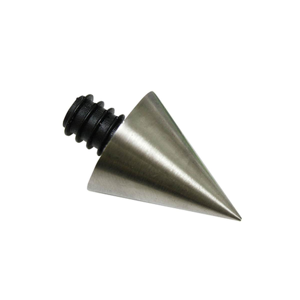 Gardinia Endstück Kegel für Durchmesser 12 mm 4,6 cm Edelstahl Bild 1