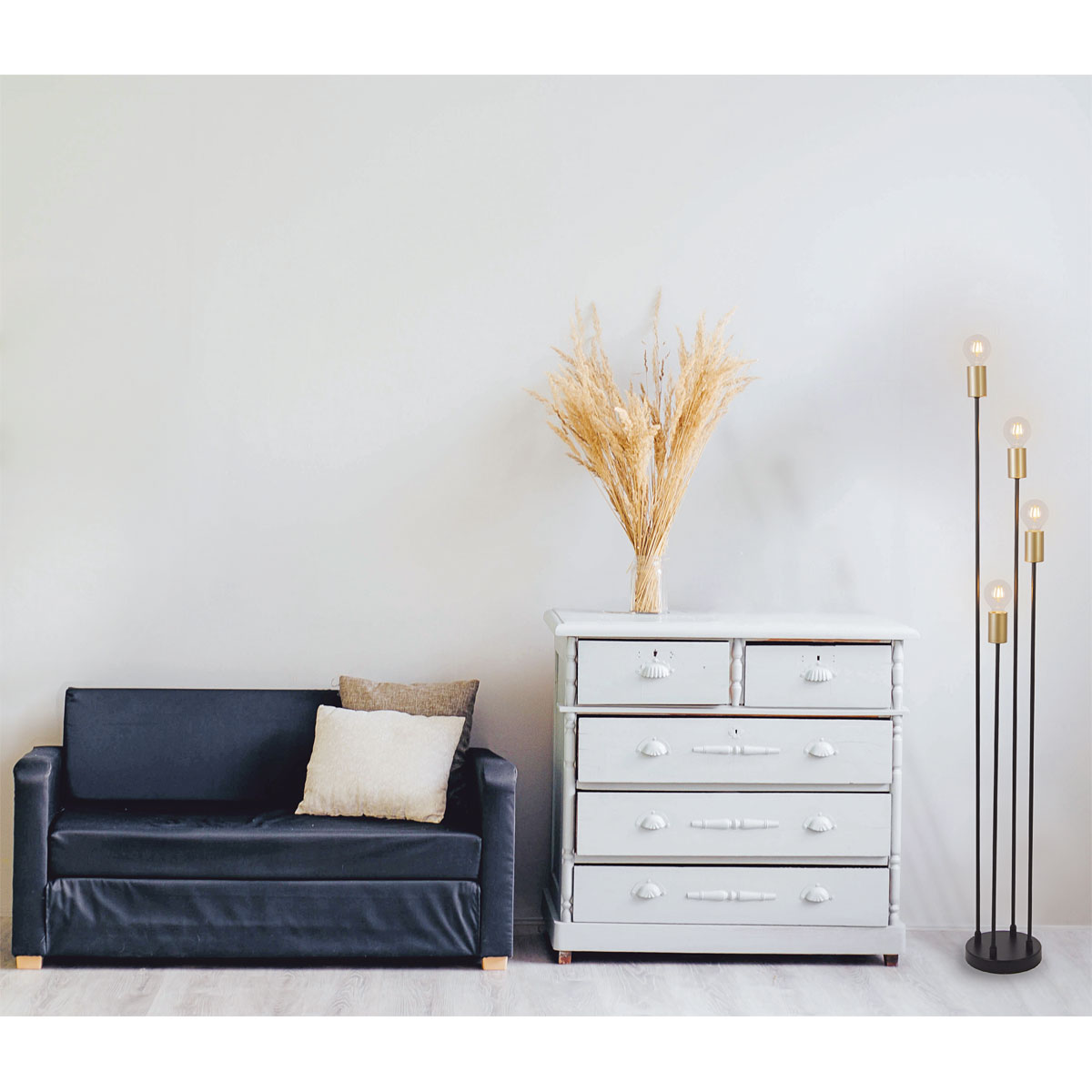 Flector Stehleuchte Edison Gold Bild 2