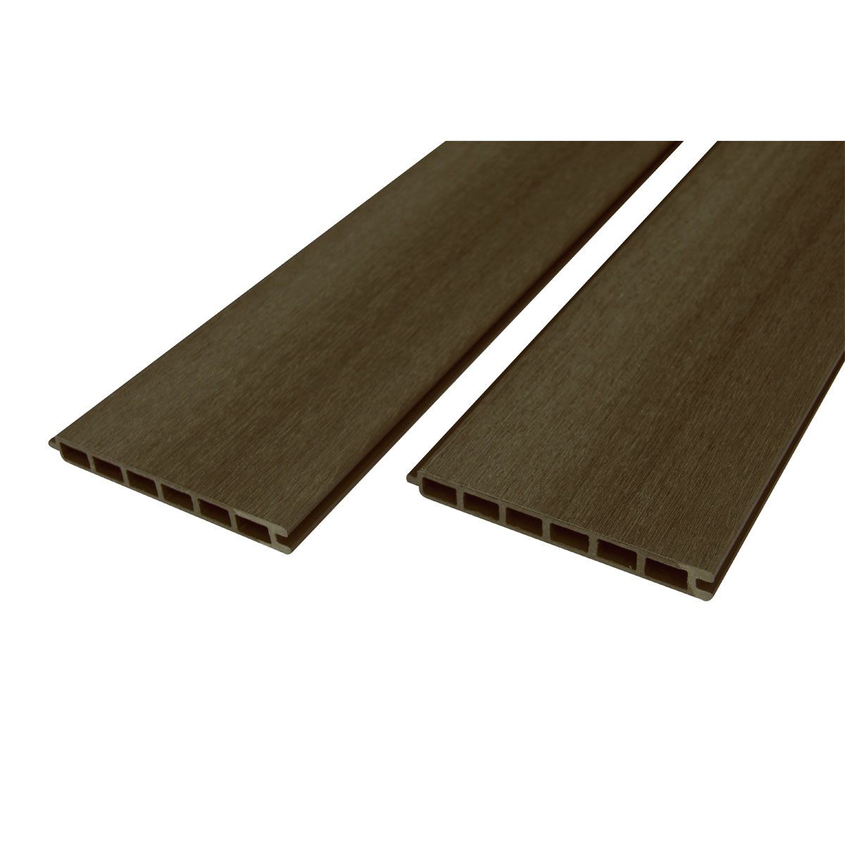 Hartmann WPC Steckzaunsystem braun 6er-Pack Bild 1