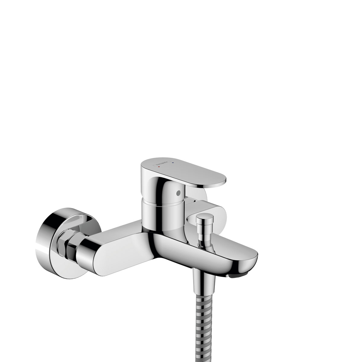 Hansgrohe Einhebel-Wannenmischer Rebris S Aufputz chrom