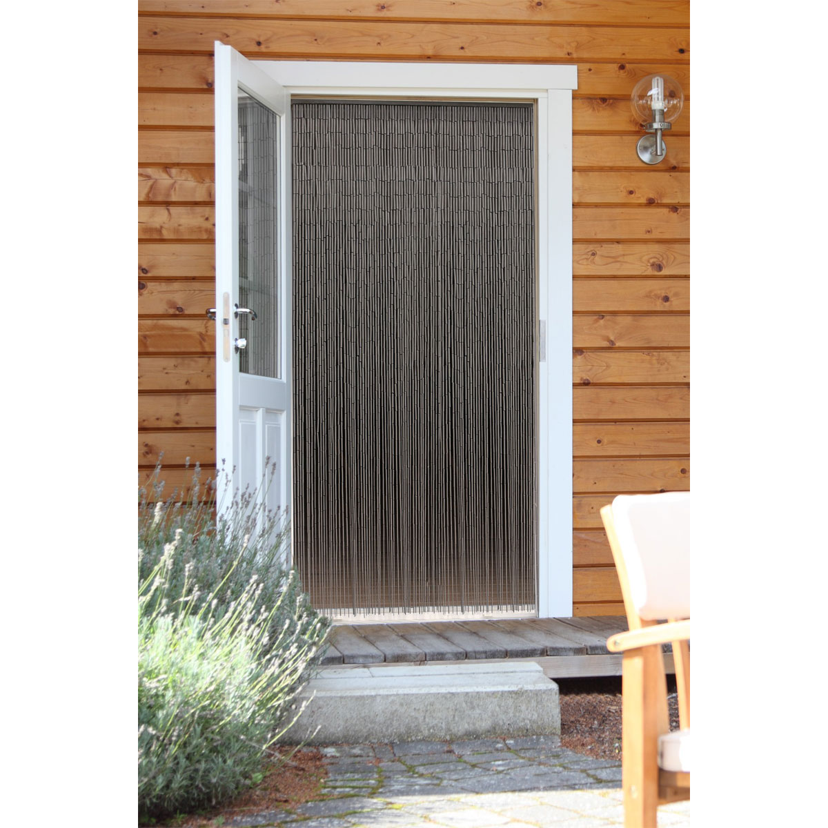 Deko-Vorhang Taupe Bild 3