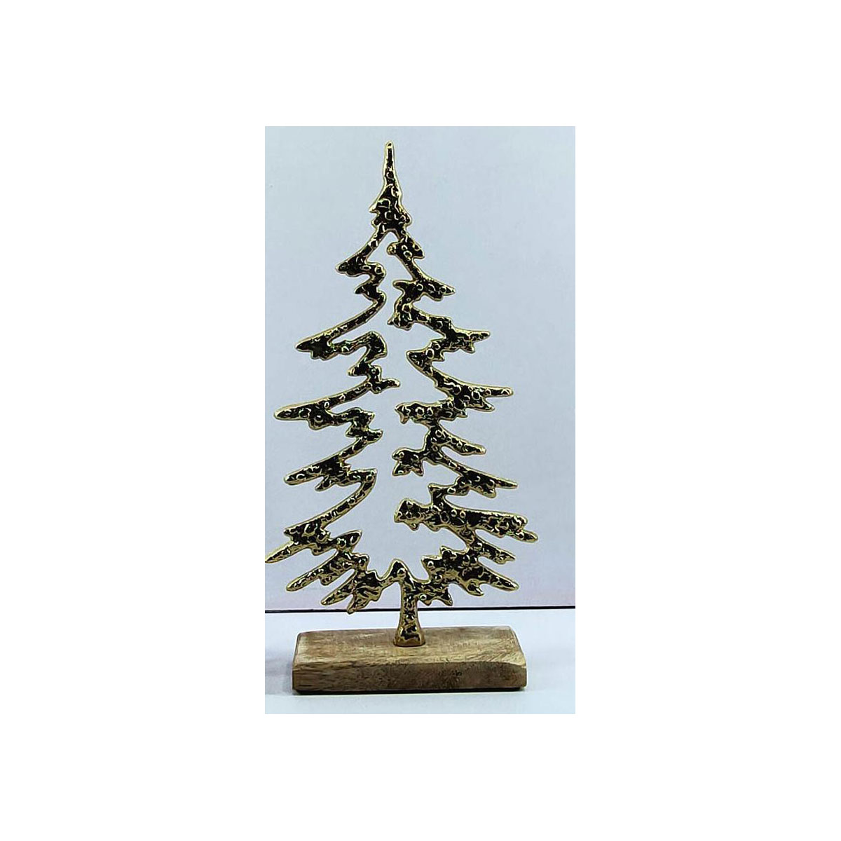 Al.-Baum a. Sockel 29,5cm gold