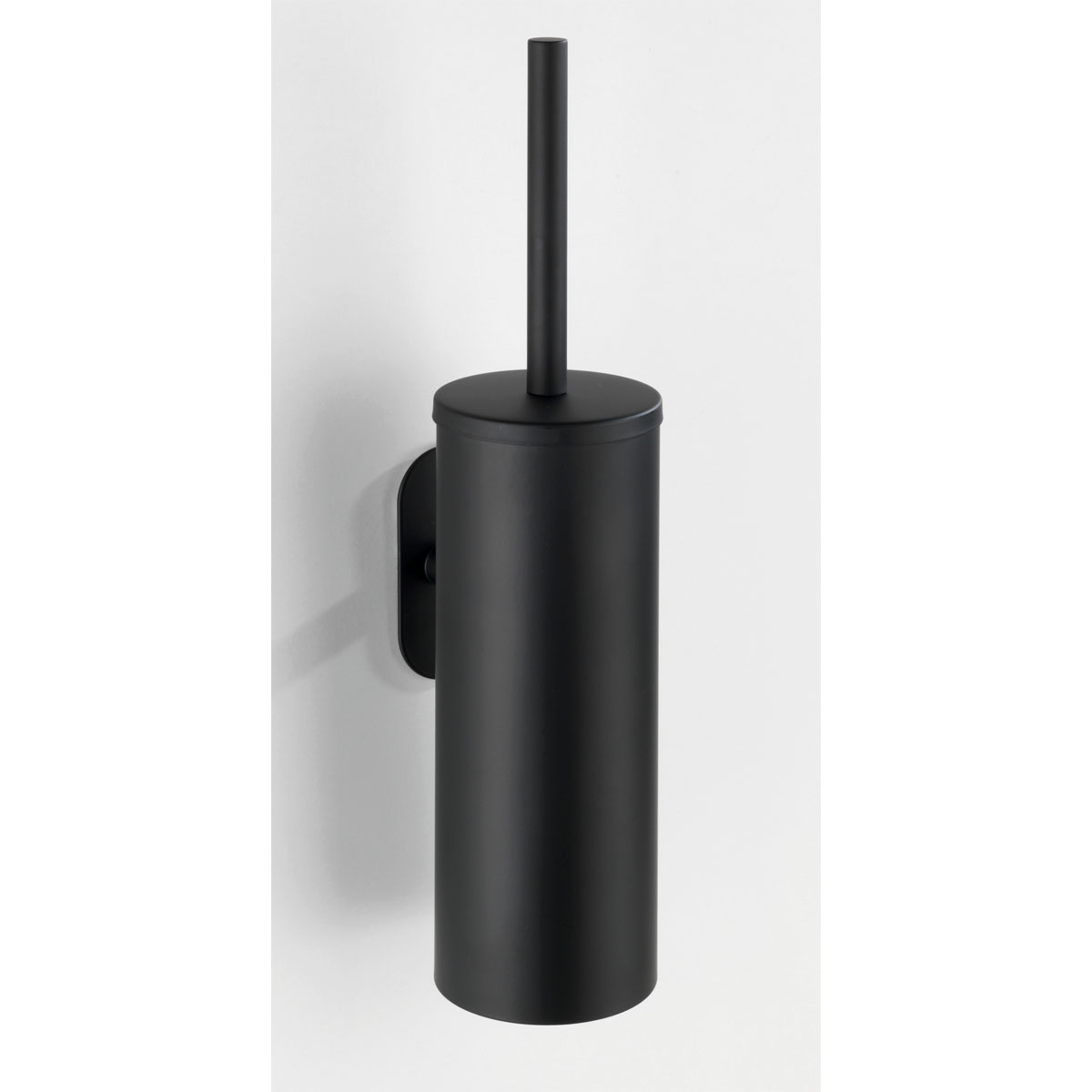 Wenko  Turbo-Loc Edelstahl WC-Garnitur Orea Black Matt geschlossen WC-Bürstenhalter Befestigen ohne bohren Bild 8