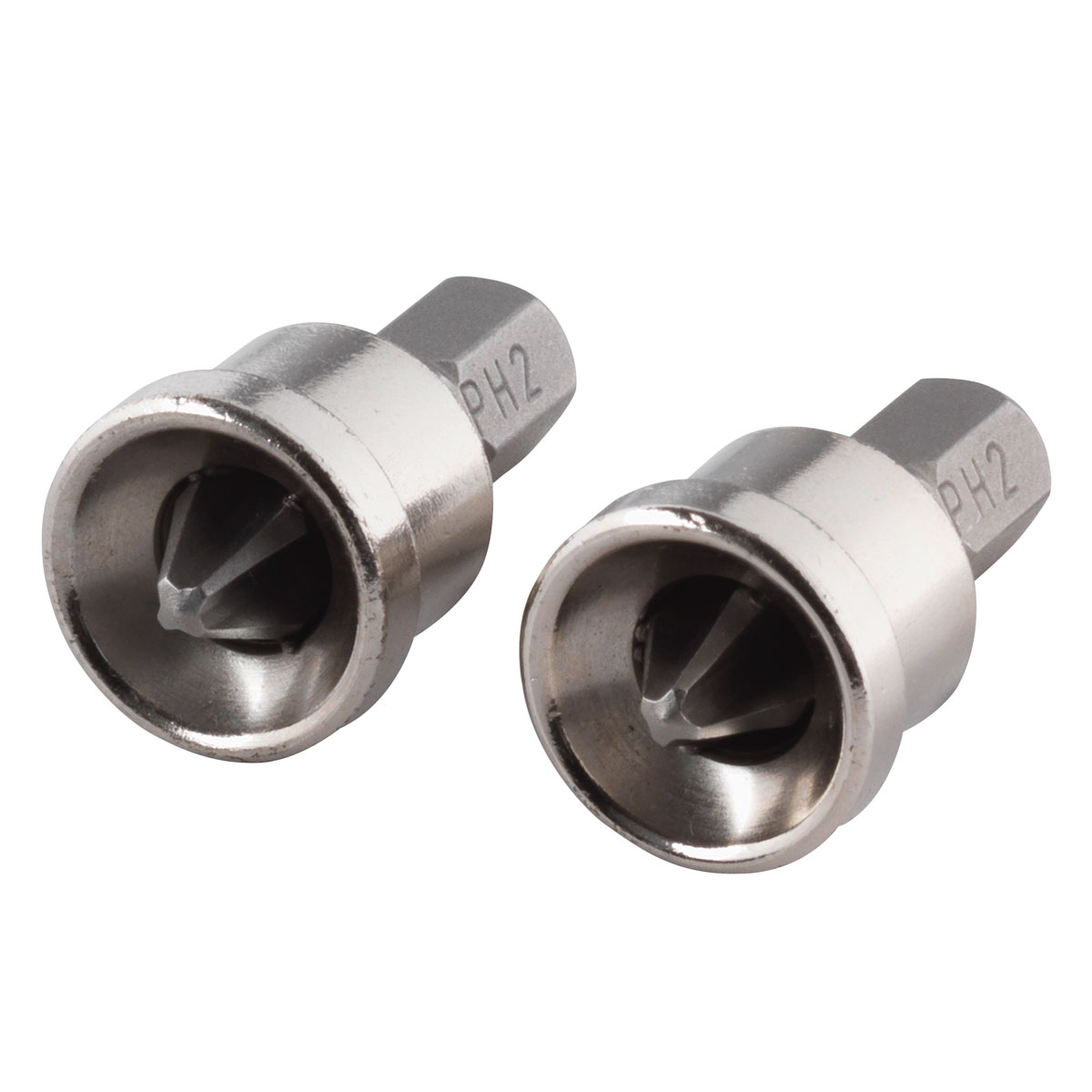 Wolfcraft  2 Gipskartonbits mit Tiefenanschlag Kreuzschlitz PH 2