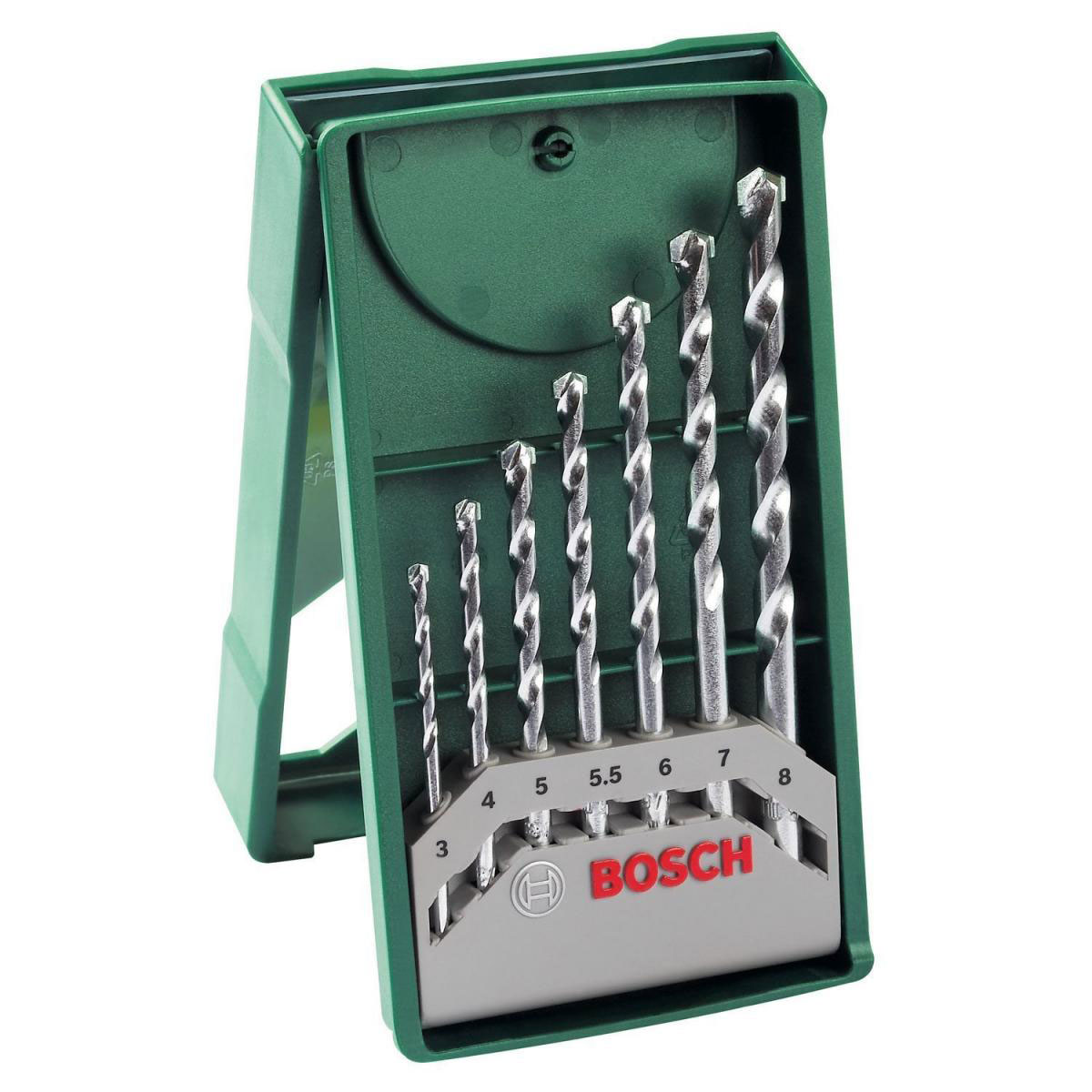 Bosch  Prom Mini-X-Line Steinbohrer-Set 7- teilig  Bild 1