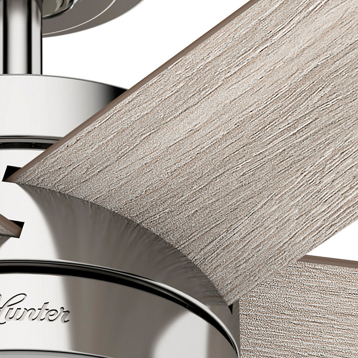 Hunter Fan Hunter Deckenenventilator Claudette 132 cm Nickel poliert Bild 5