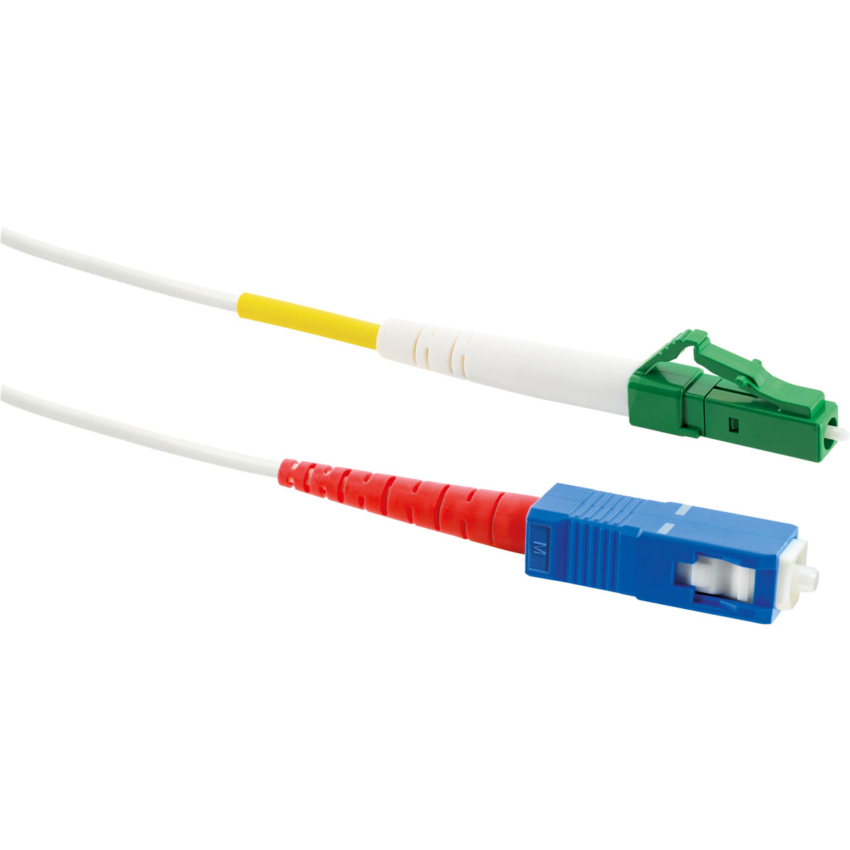 Schwaiger  Glasfaserkabel LC APC-SC UPC 9m Bild 1