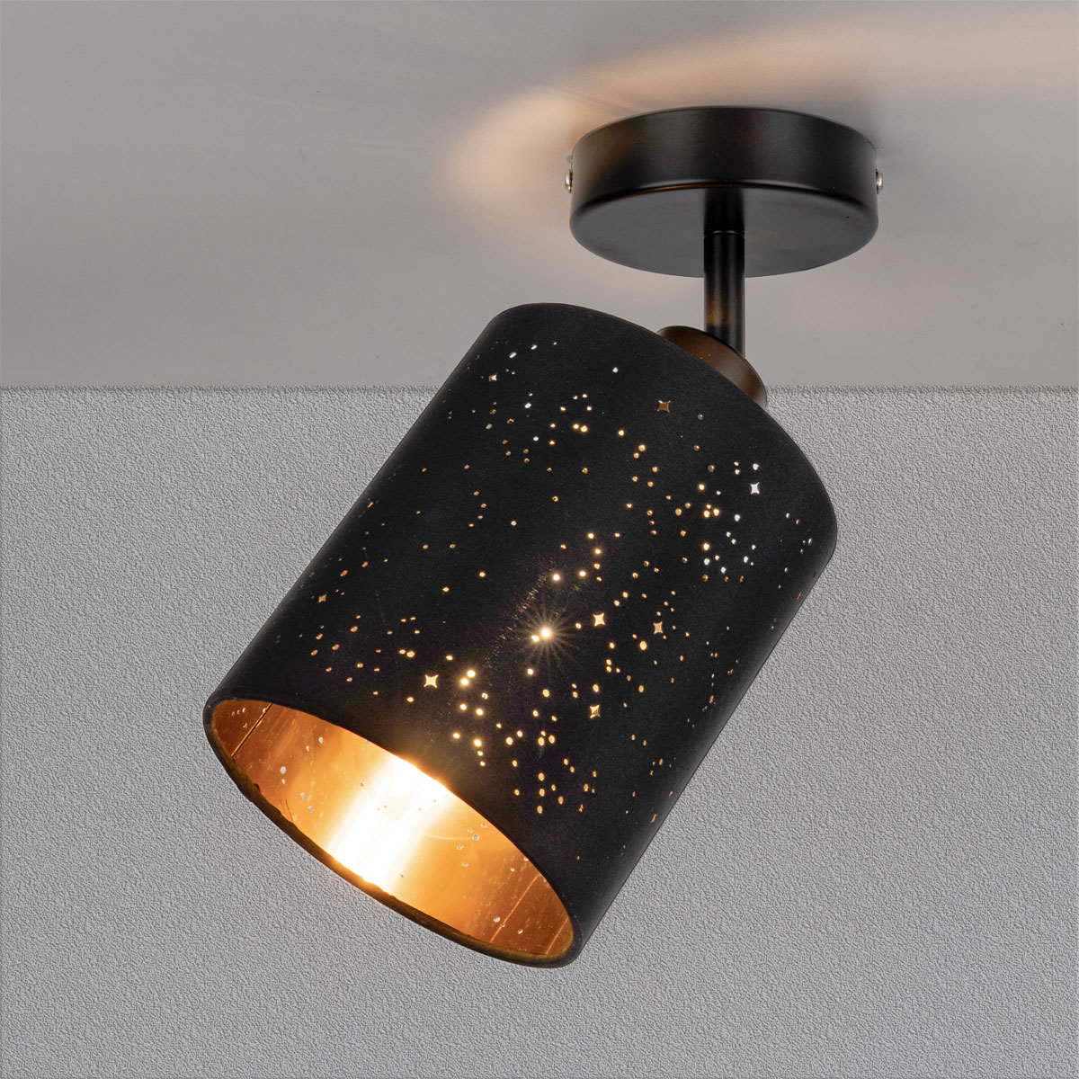 Flector Spotserie Kassandra schwarz-gold 1 flg. Bild 7