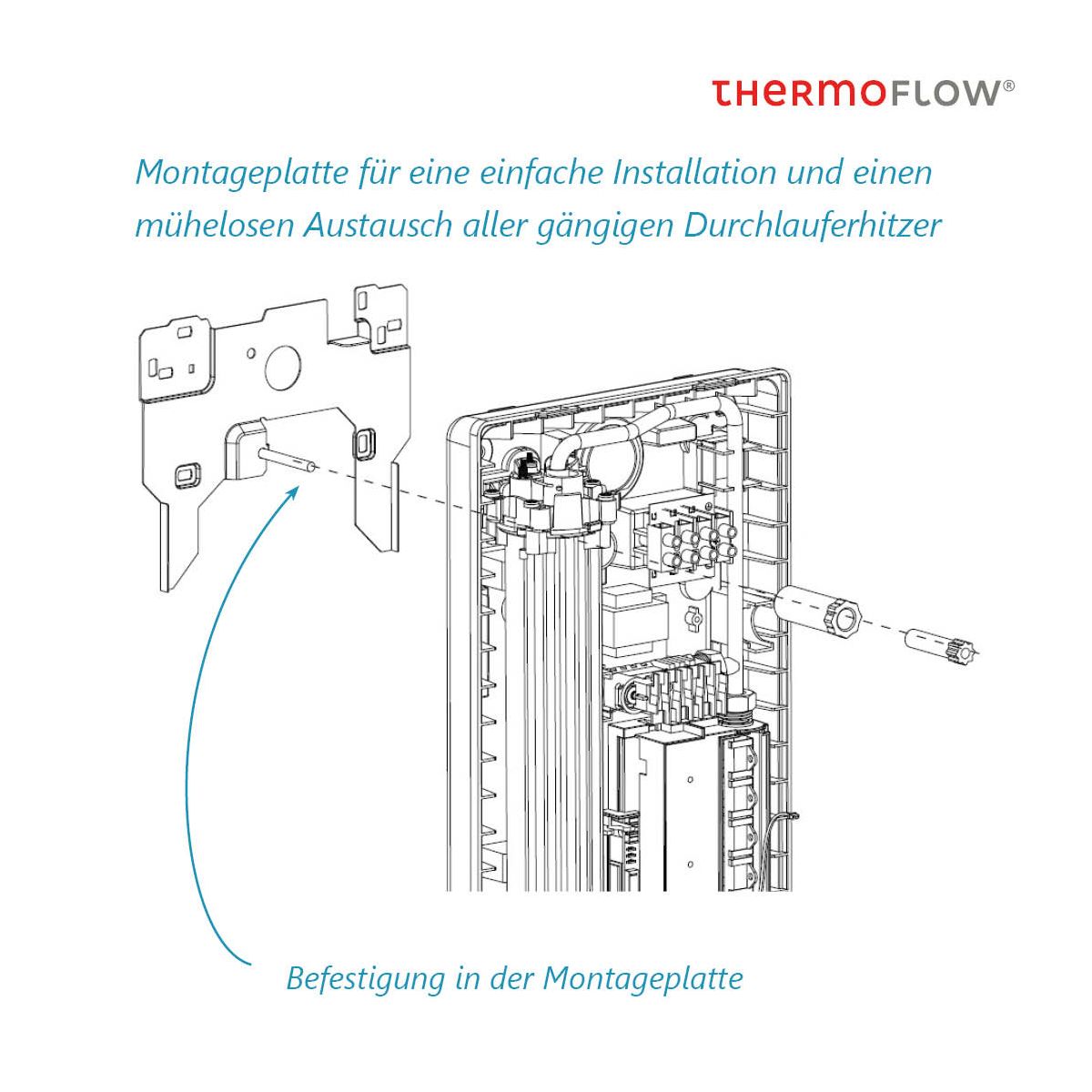 Thermoflow Elektronischer Durchlauferhitzer ELEX21 21 KW Bild 11