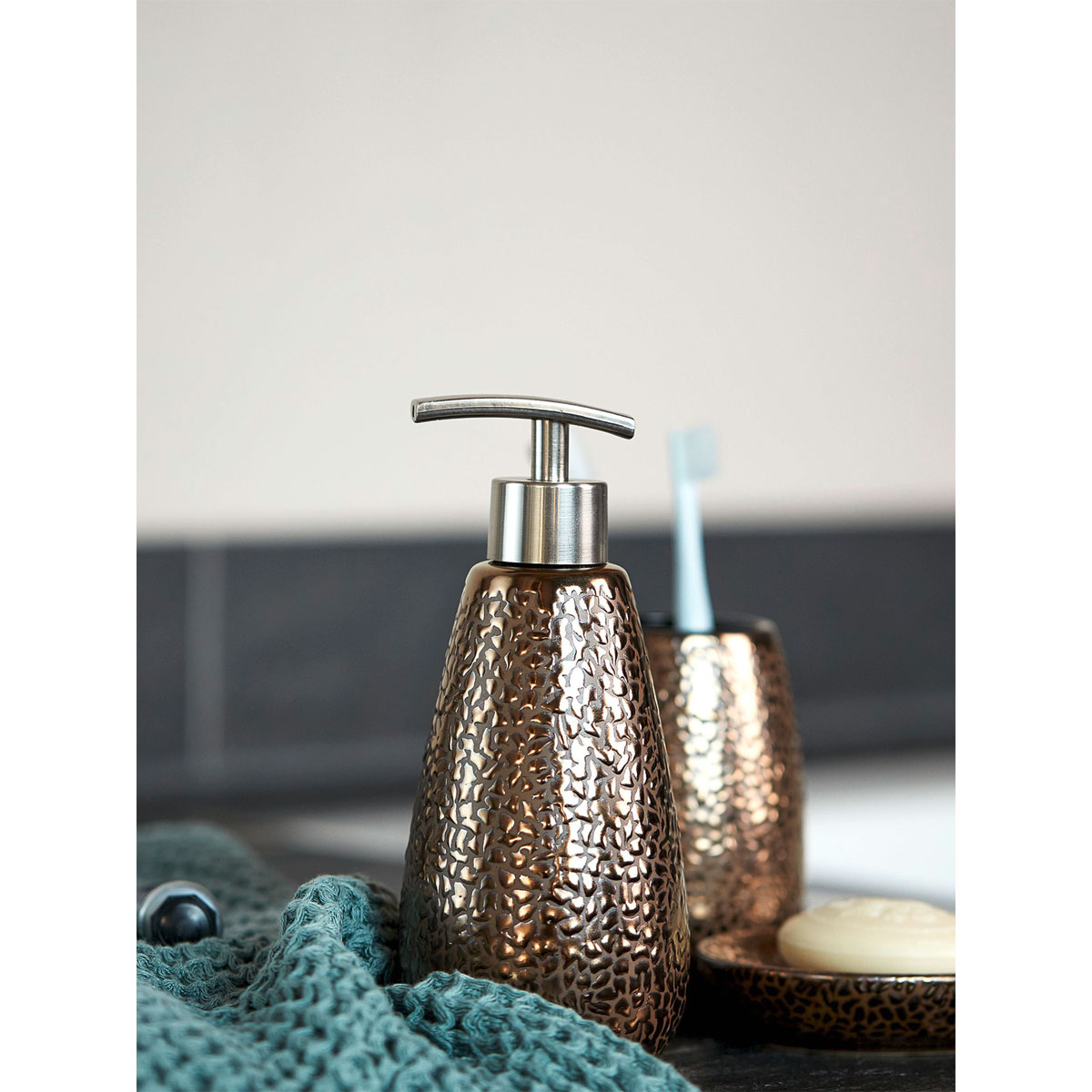 Wenko  Bad-Accessoire-Set Marrakesh 3-teilig Bad-Zubehör Set Bild 6