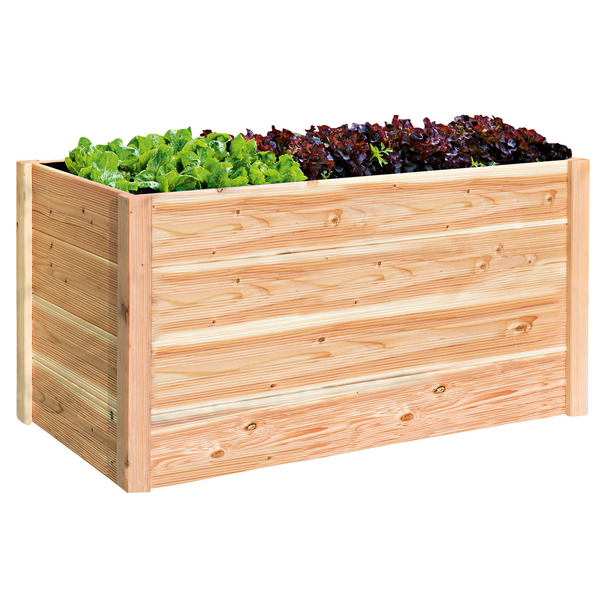 Hochbeet Douglasie unbehandelt 209 x 76 x 108 cm Bild 1