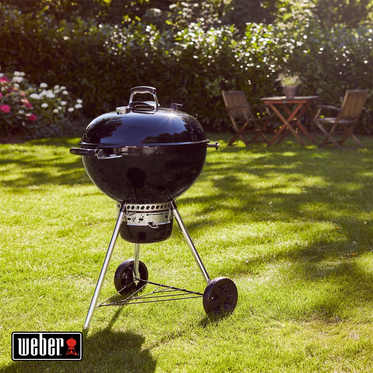 Weber Holzkohlegrill Master-Touch GBS E-5750 Durchmesser 57 cm schwarz Bild 20